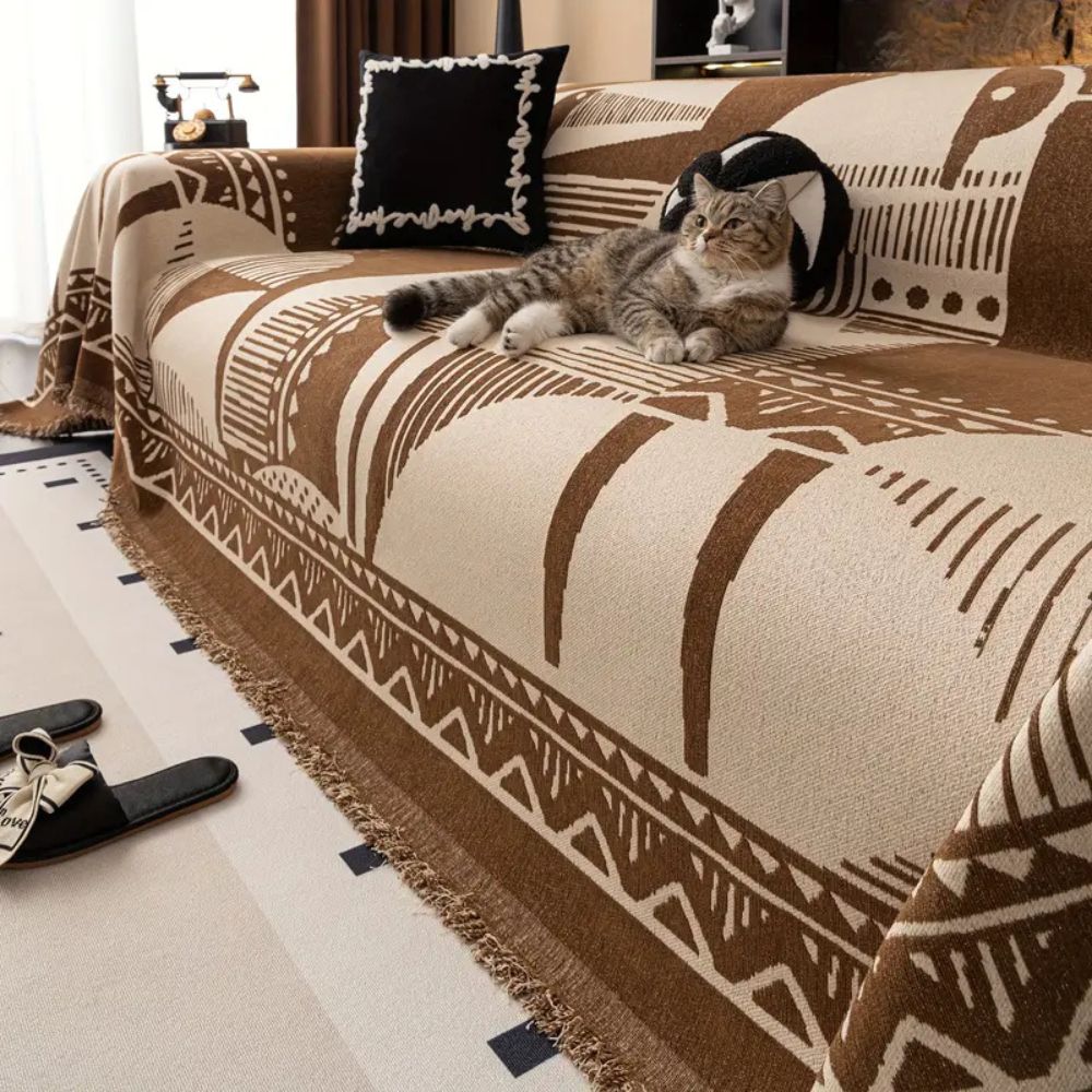 Junips | Mystic Lines Pattern Sofa Cover