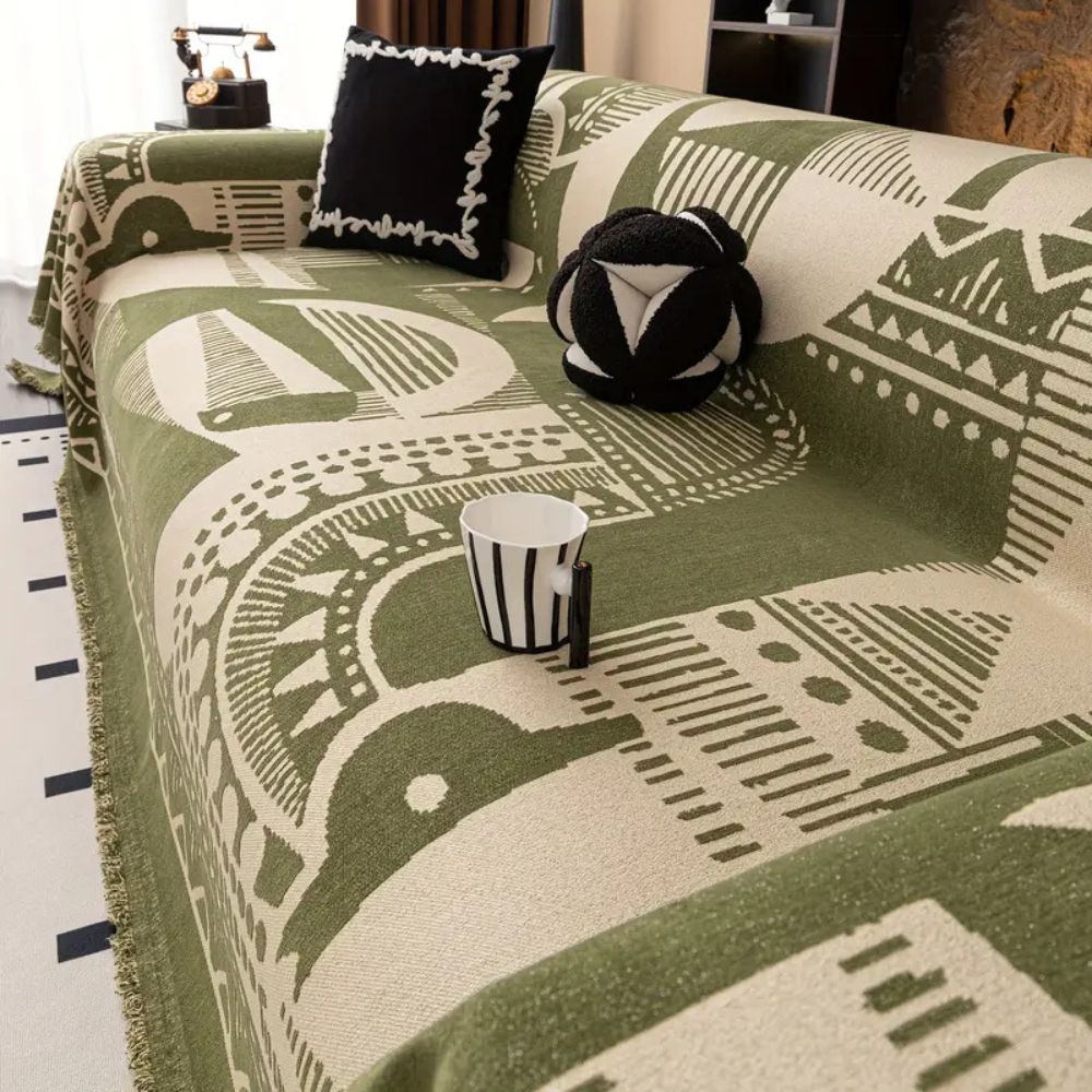 Junips | Mystic Lines Pattern Sofa Cover