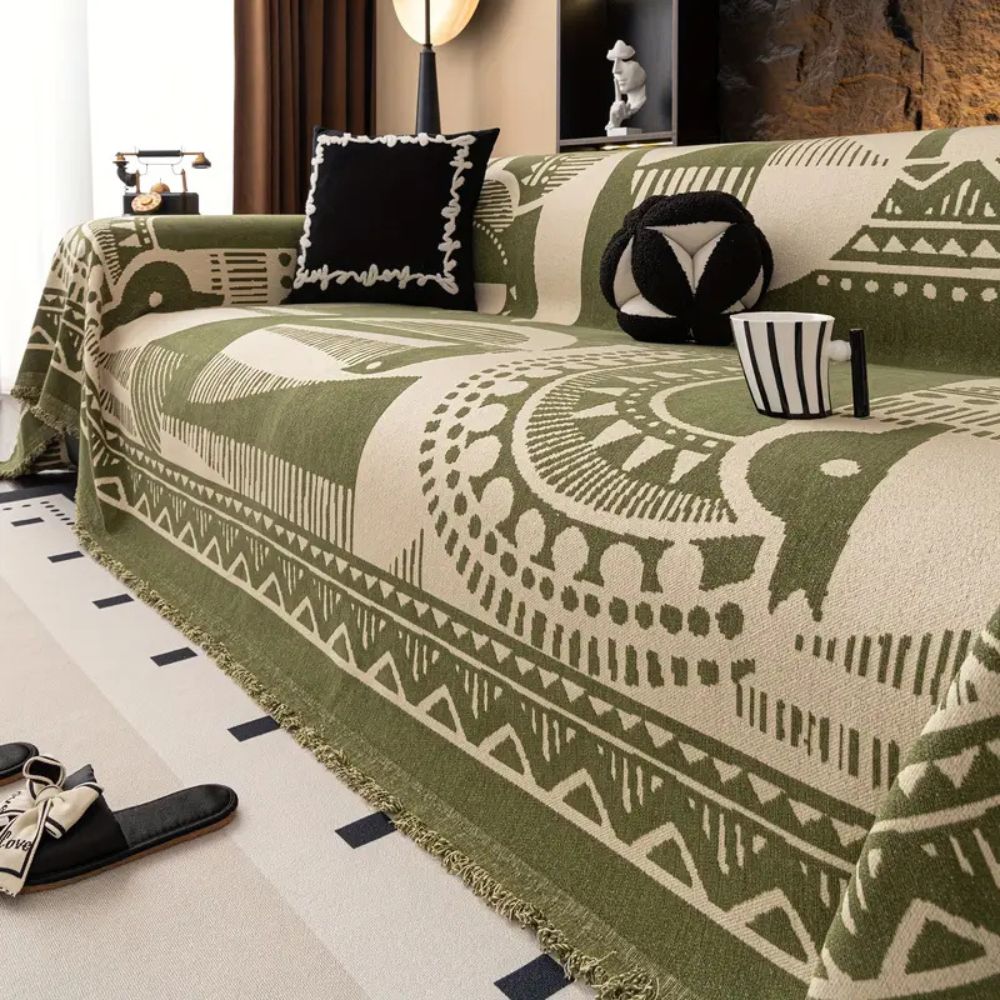 Junips | Mystic Lines Pattern Sofa Cover