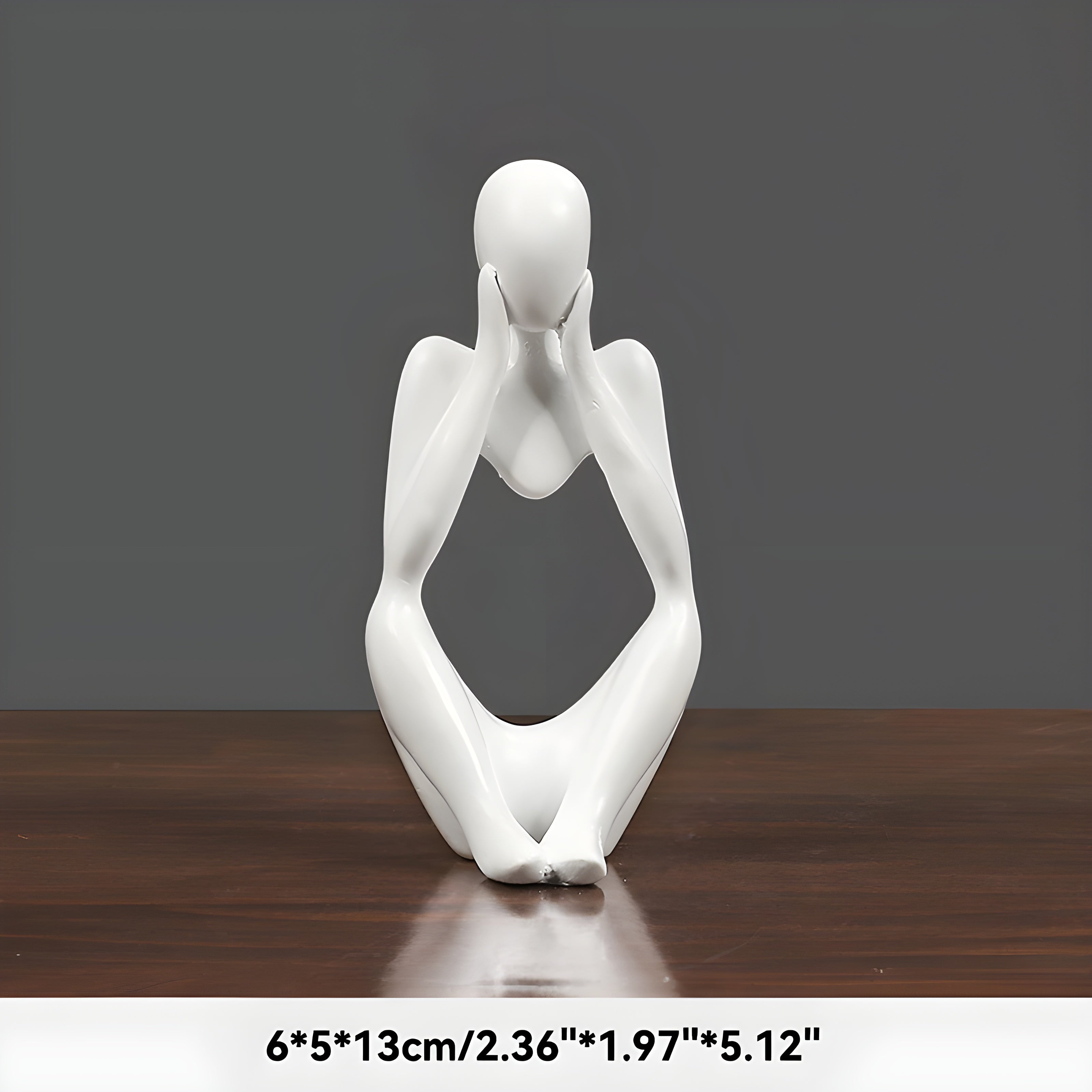 Junips | Abstract Thinker Sculpture Home Decor