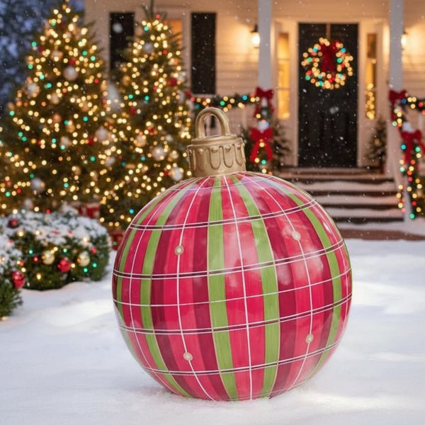 Junips | Large, Weatherproof Christmas Baubles for Indoor & Outdoor Use