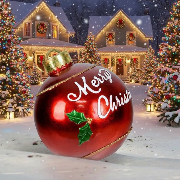 Junips | Large, Weatherproof Christmas Baubles for Indoor & Outdoor Use
