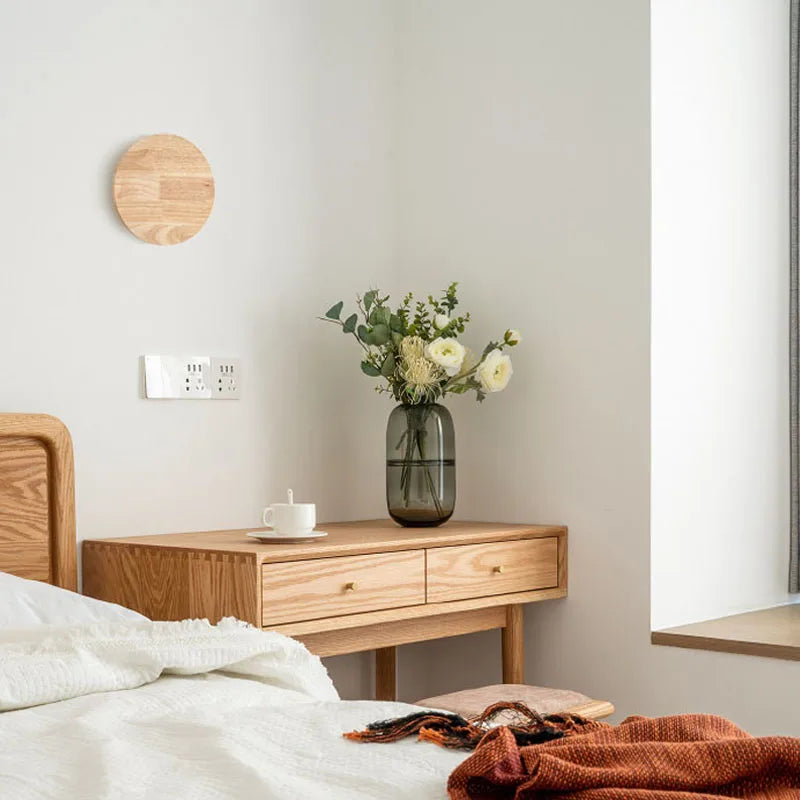 Junips | LuxeRadiant – Scandinavian Wooden Wall Lamp