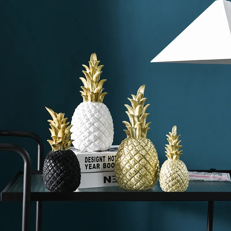 Junips | Gold Pineapple Home Decor