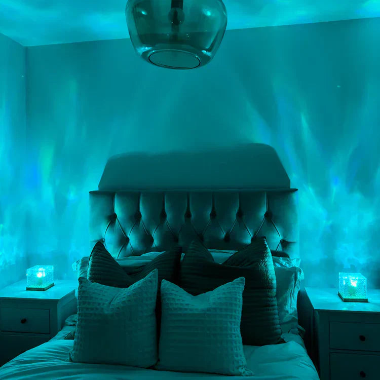 Junips | LED Table Lamp with Water Wave Effect