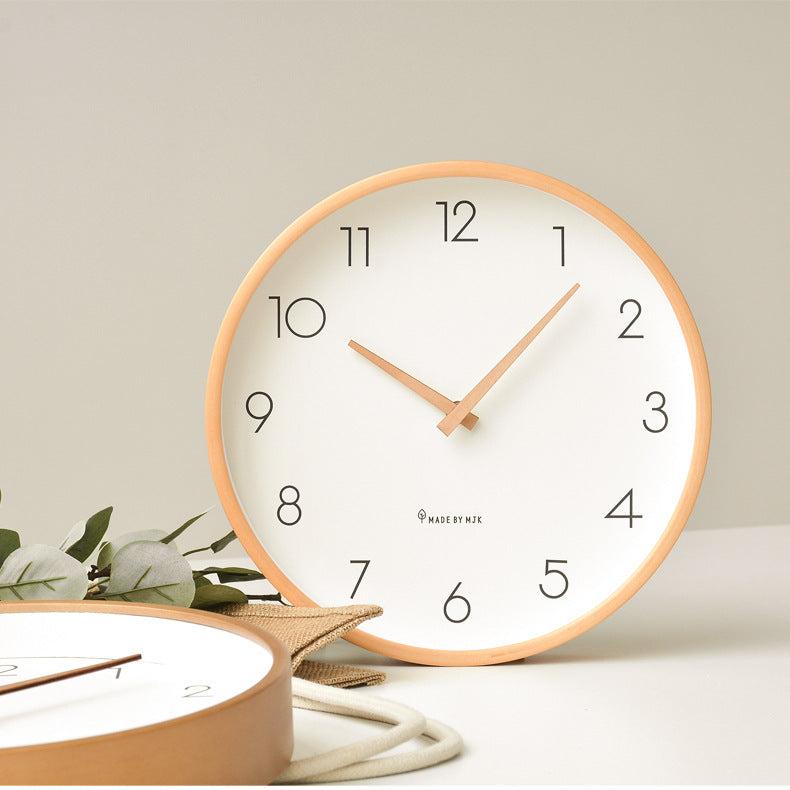 Junips | Nordic Minimalist Wood Silent Wall Clock