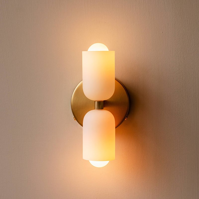 Junips | MP H30 Glass Wall Light, Up-Down Style - May Special Offer