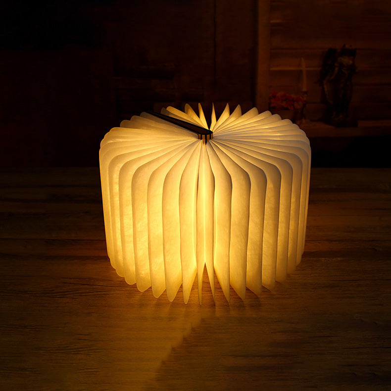 Junips | 📖 Wood book lamp - For desk study gift decoration light