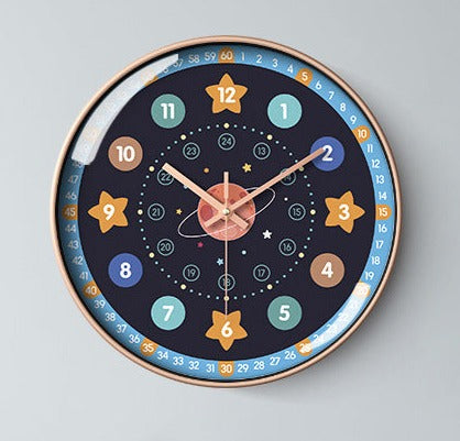 Junips | Children's Room Children's Room Silent Clock 12 Inch