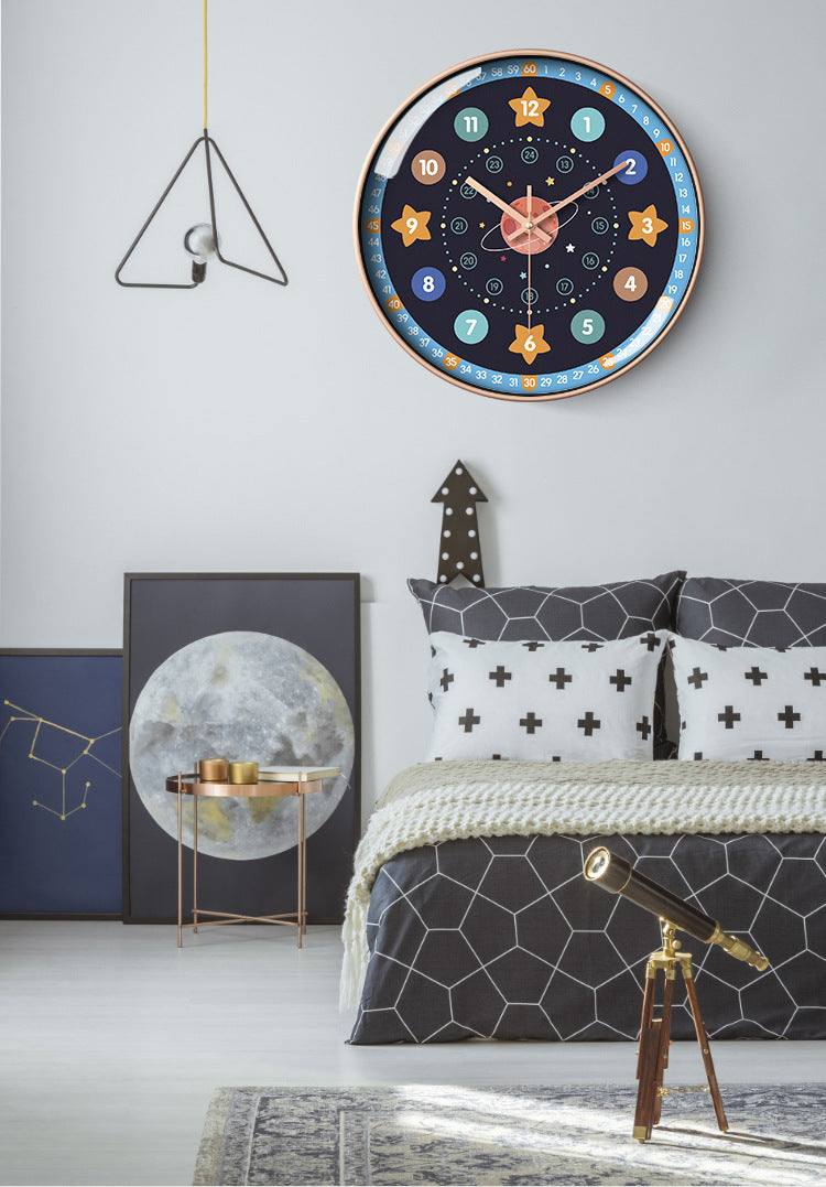 Junips | Children's Room Children's Room Silent Clock 12 Inch