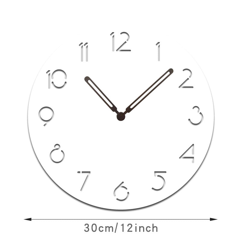 Junips | Atmospheric LED Light Silent Wall Decor Clock