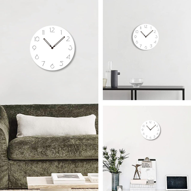 Junips | Atmospheric LED Light Silent Wall Decor Clock