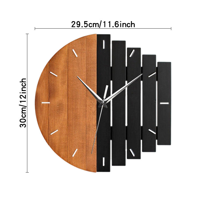 Junips | Unique Wooden Analog Silent Wall Clock