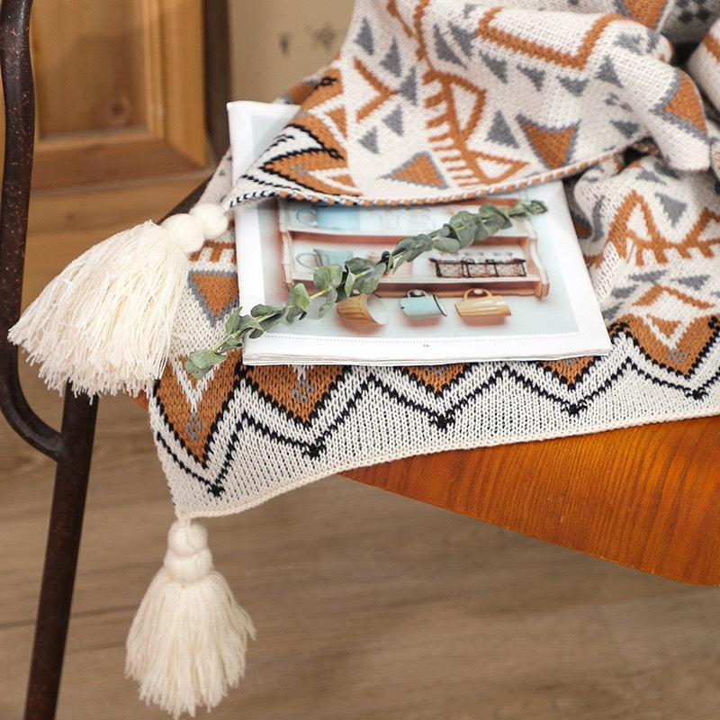 Junips | Boho Navajo Sunlight Bedspread