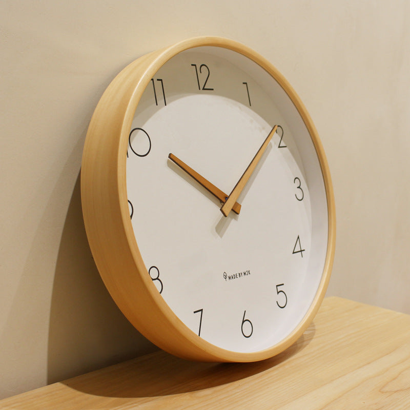 Junips | Nordic Minimalist Wood Silent Wall Clock