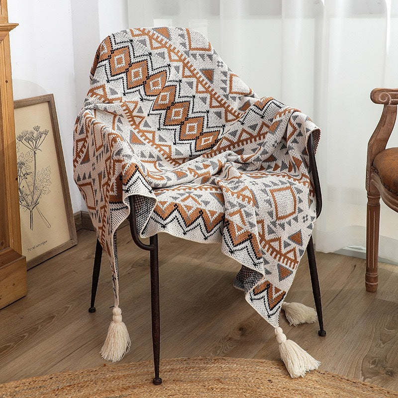 Junips | Boho Navajo Sunlight Bedspread