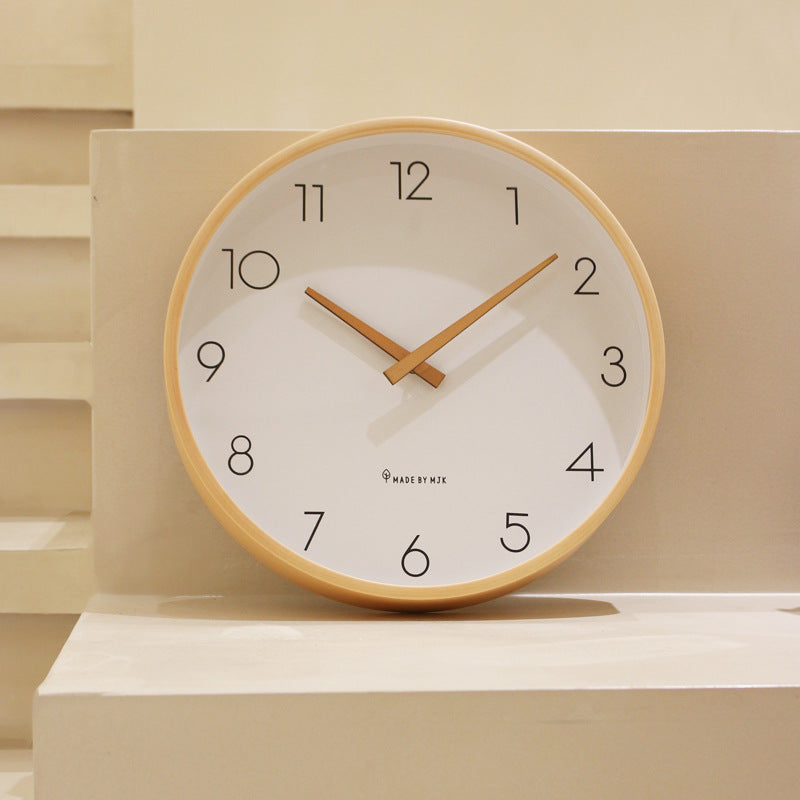Junips | Nordic Minimalist Wood Silent Wall Clock