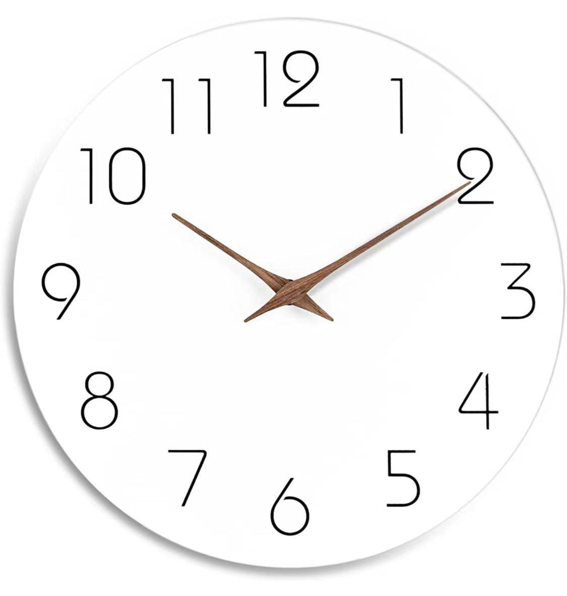Junips | Simple Colored Silent Wall Clock 12 Inch