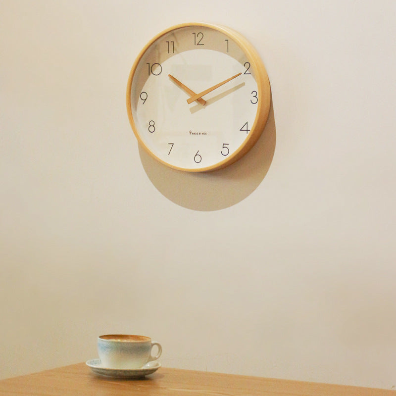 Junips | Nordic Minimalist Wood Silent Wall Clock