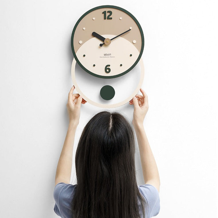 Junips | Nordic Minimalist Wall Decoration Clock for the Living Room