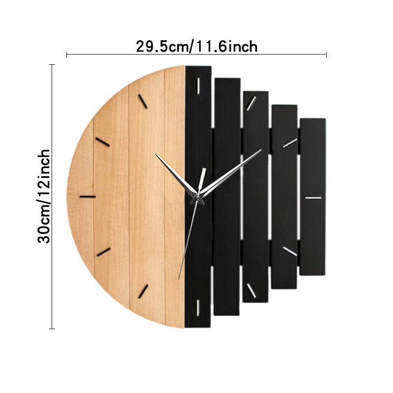 Junips | Unique Wooden Analog Silent Wall Clock