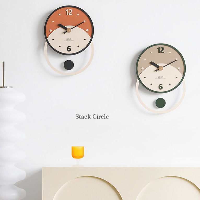 Junips | Nordic Minimalist Wall Decoration Clock for the Living Room