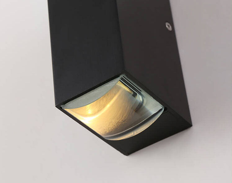 Junips | Modern Waterproof LED Outdoor Wall Light | IP65 Up/Down Aluminum Fixture | 6W-10W Hardwired Exterior Sconce | 600-1000 Lumens