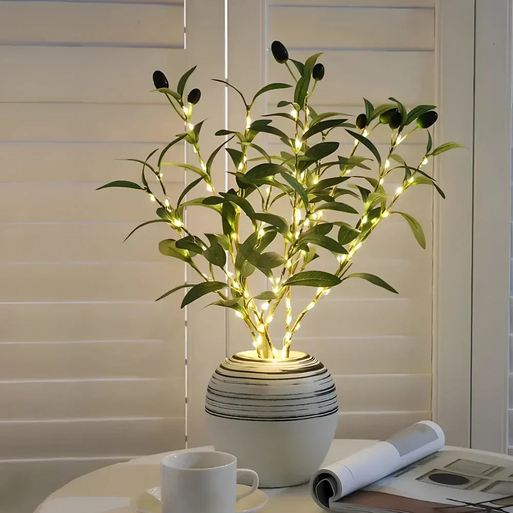 Junips | LED Lighted Artificial Branch Table Lamp