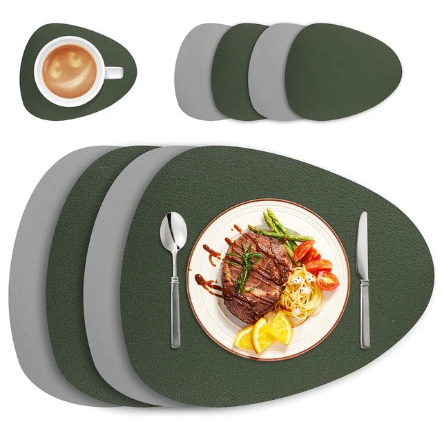 Junips | Irregular Placemat Leather