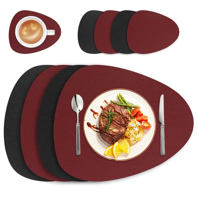 Junips | Irregular Placemat Leather
