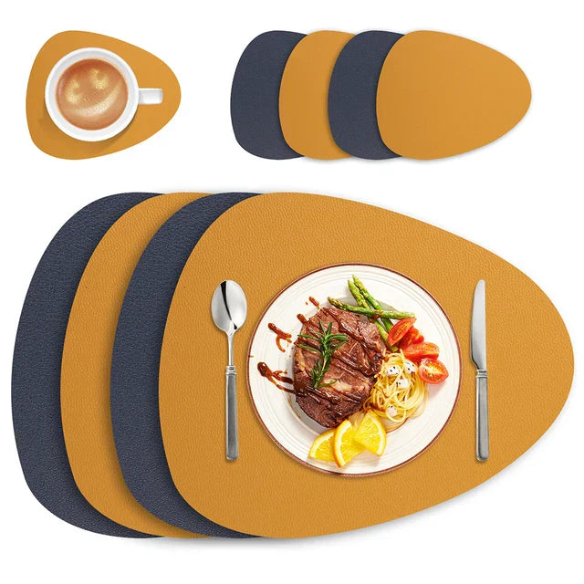 Junips | Irregular Placemat Leather