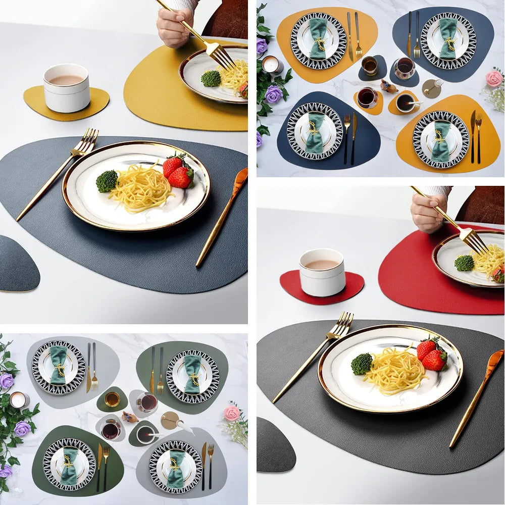 Junips | Irregular Placemat Leather
