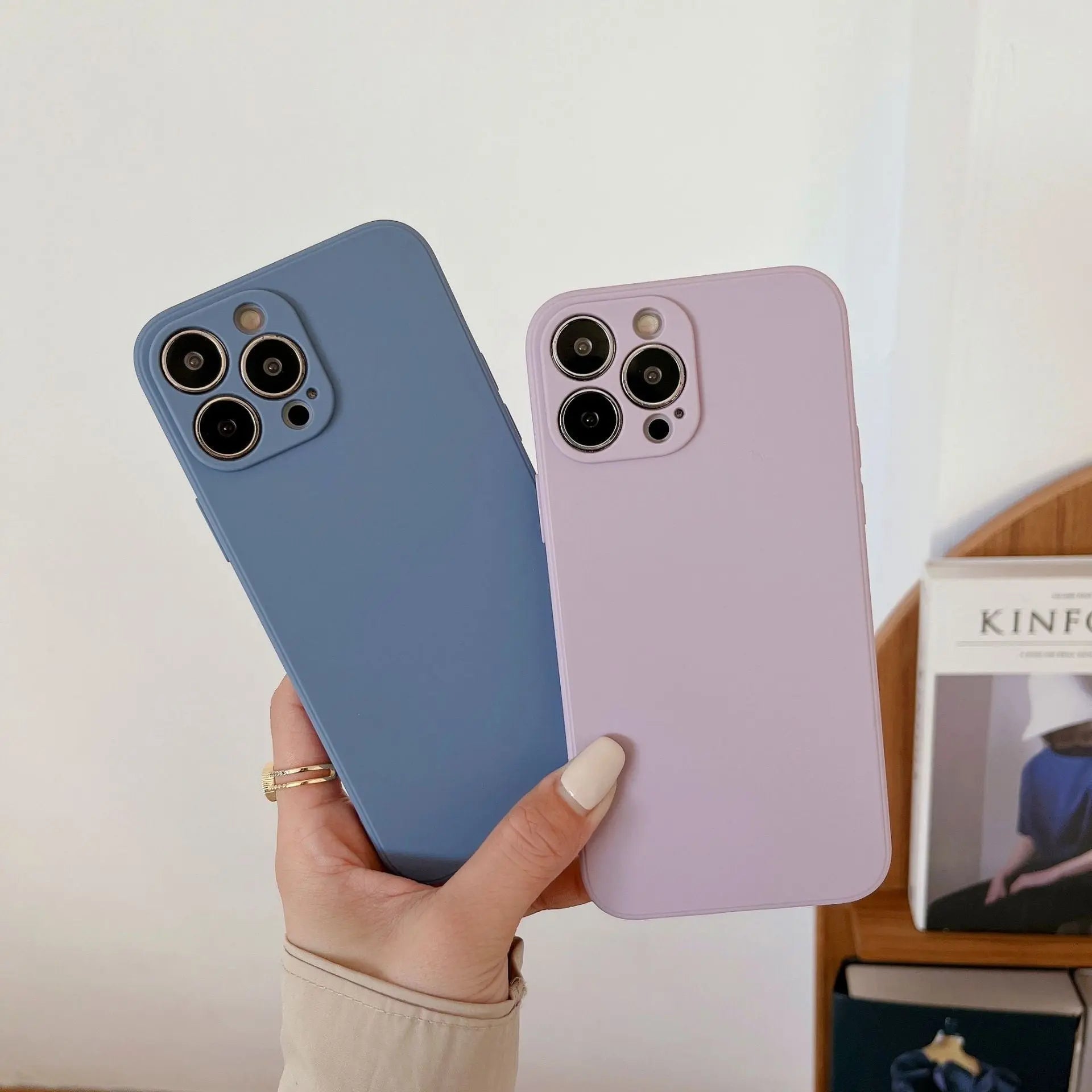 Junips | Pastel Solid Color Silicone iPhone Case