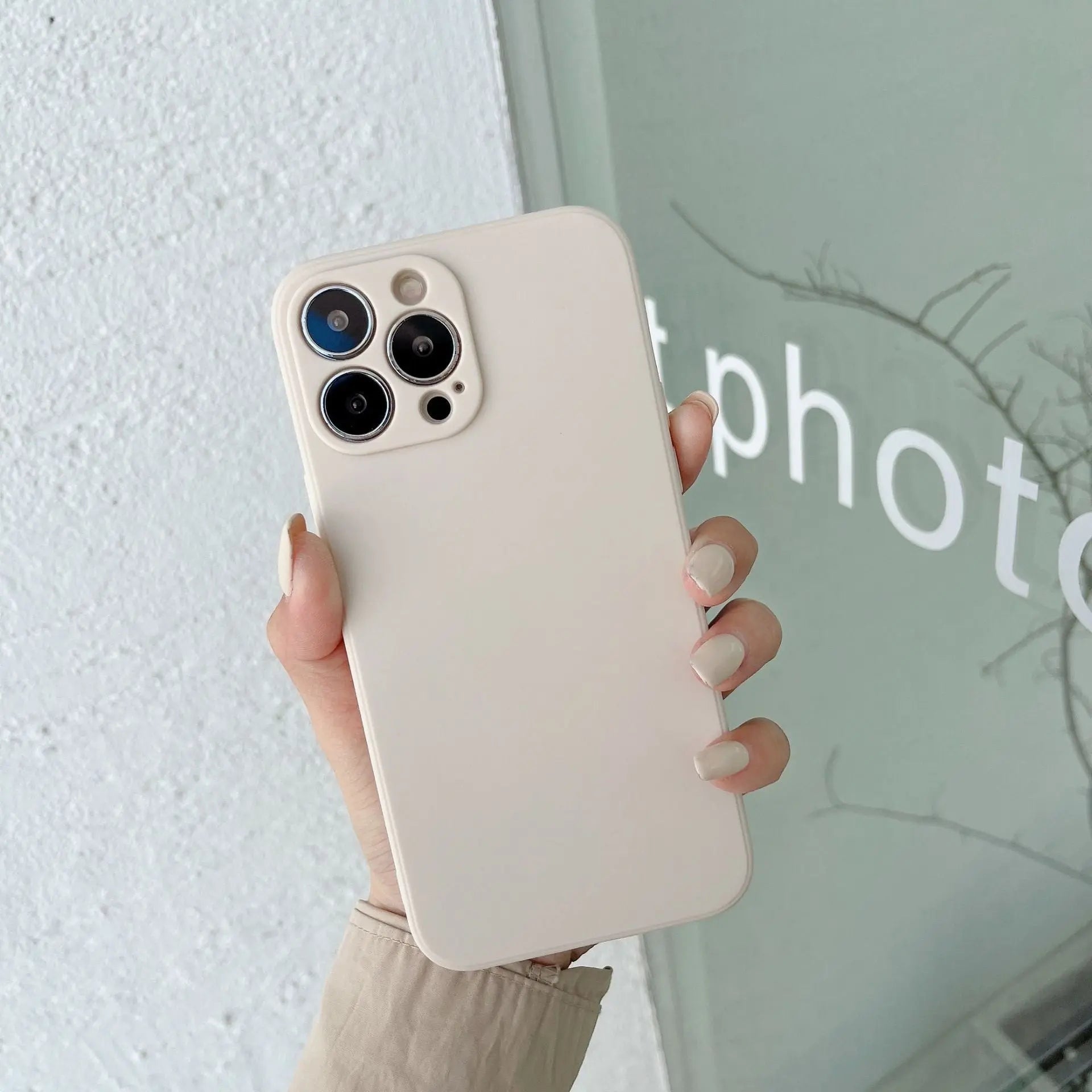 Junips | Pastel Solid Color Silicone iPhone Case