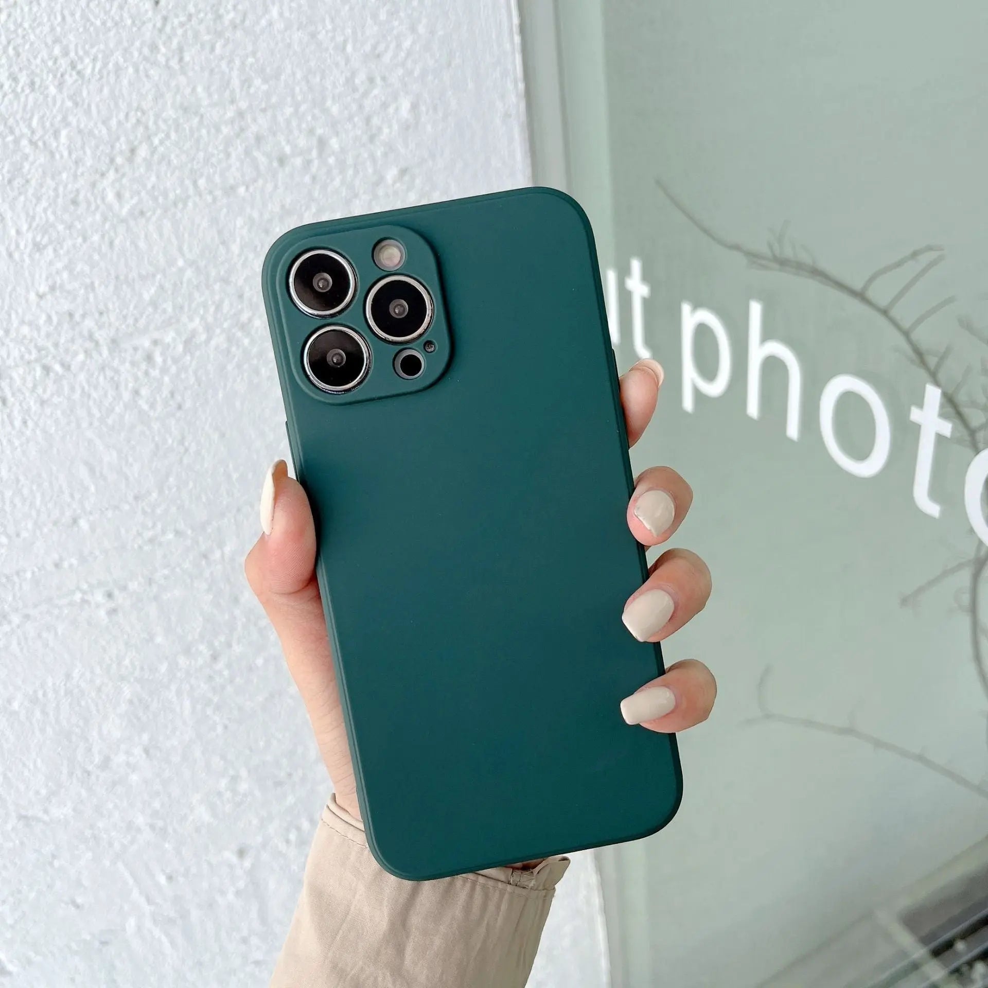 Junips | Pastel Solid Color Silicone iPhone Case