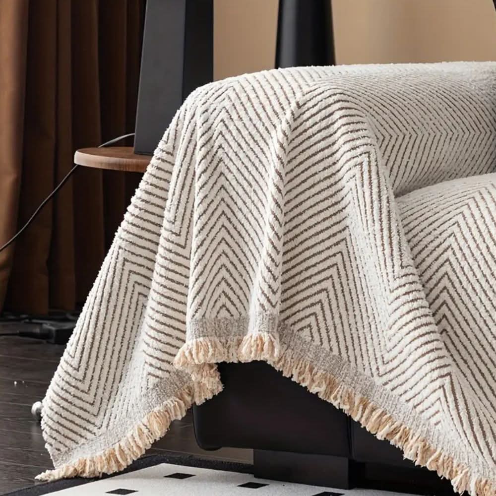 Junips | Herringbone Sofa Cover, splash-proof and non-slip