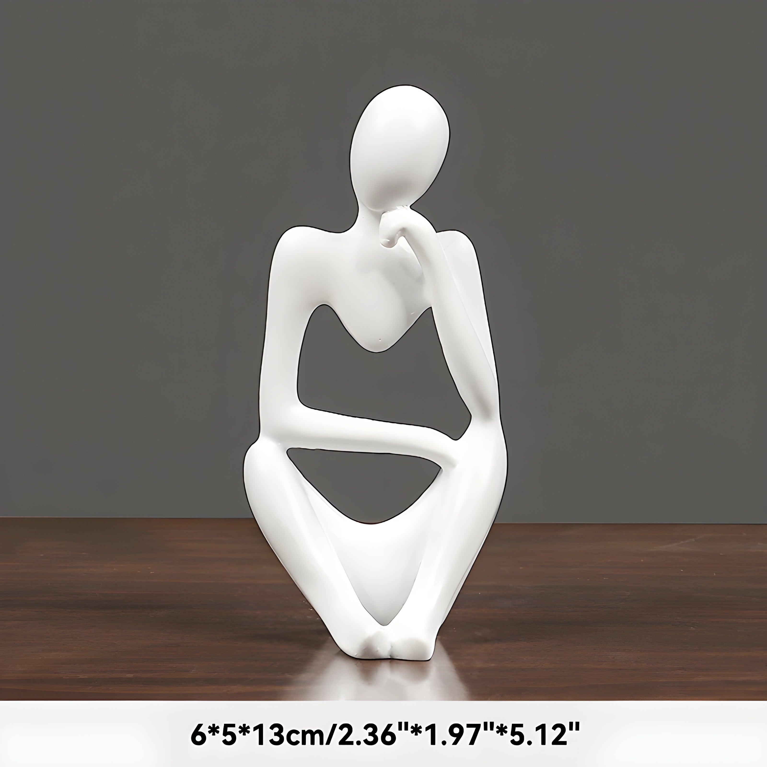 Junips | Abstract Thinker Sculpture Home Decor