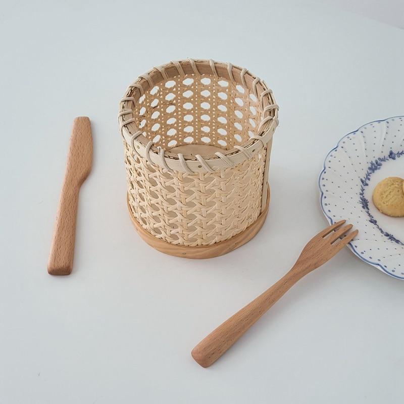 Junips | Rattan-Cutlery-Organizer