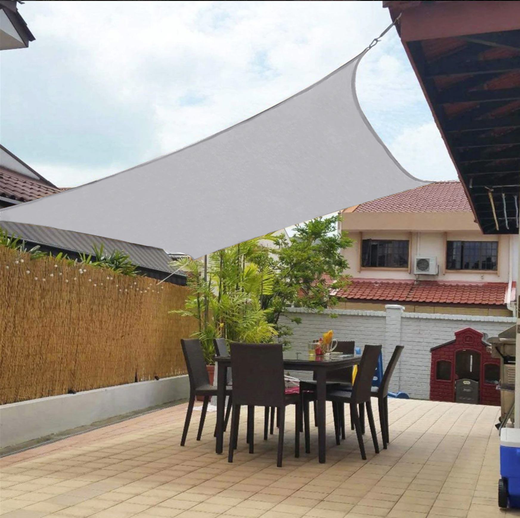Junips | Luxury sunshade – water-repellent – protective for balcony and garden – shade cloth