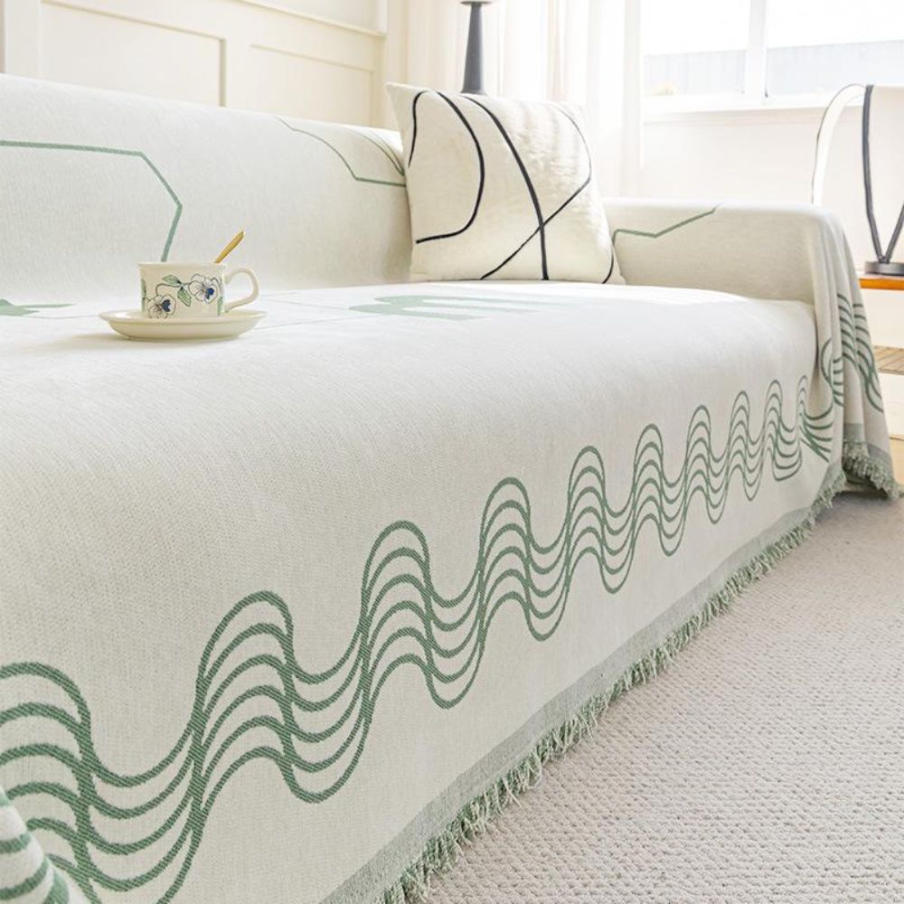 Junips | Ripple Curve Line Flow Sofa Cover