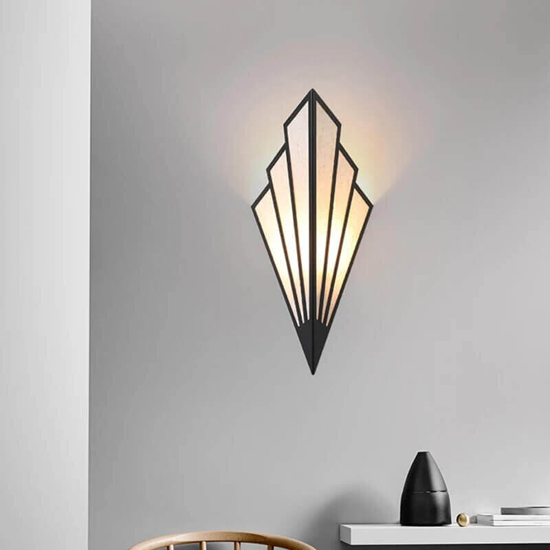 Junips | Fan-shaped Art Deco Wall Light