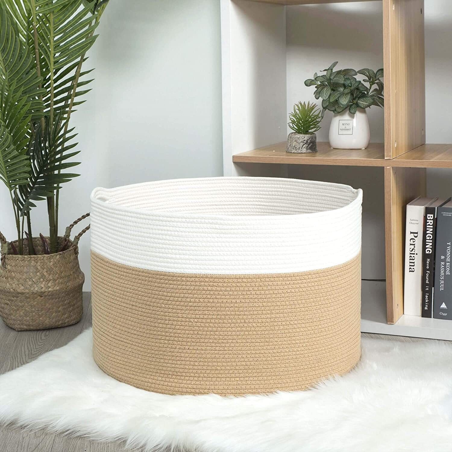 Junips | Large Rope Ceiling Storage Basket