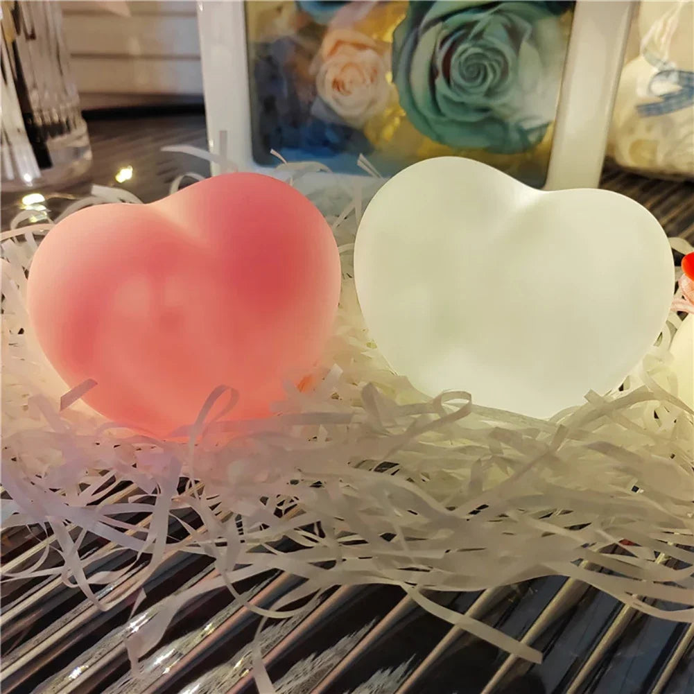 Junips | Heart LED Lamp | 3D Night Light & Decor | Romantic & Creative | Gift for Wedding, Birthday & Christmas