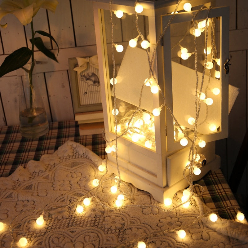 Junips | LED Fairy Bubble String Lights Festive Lights