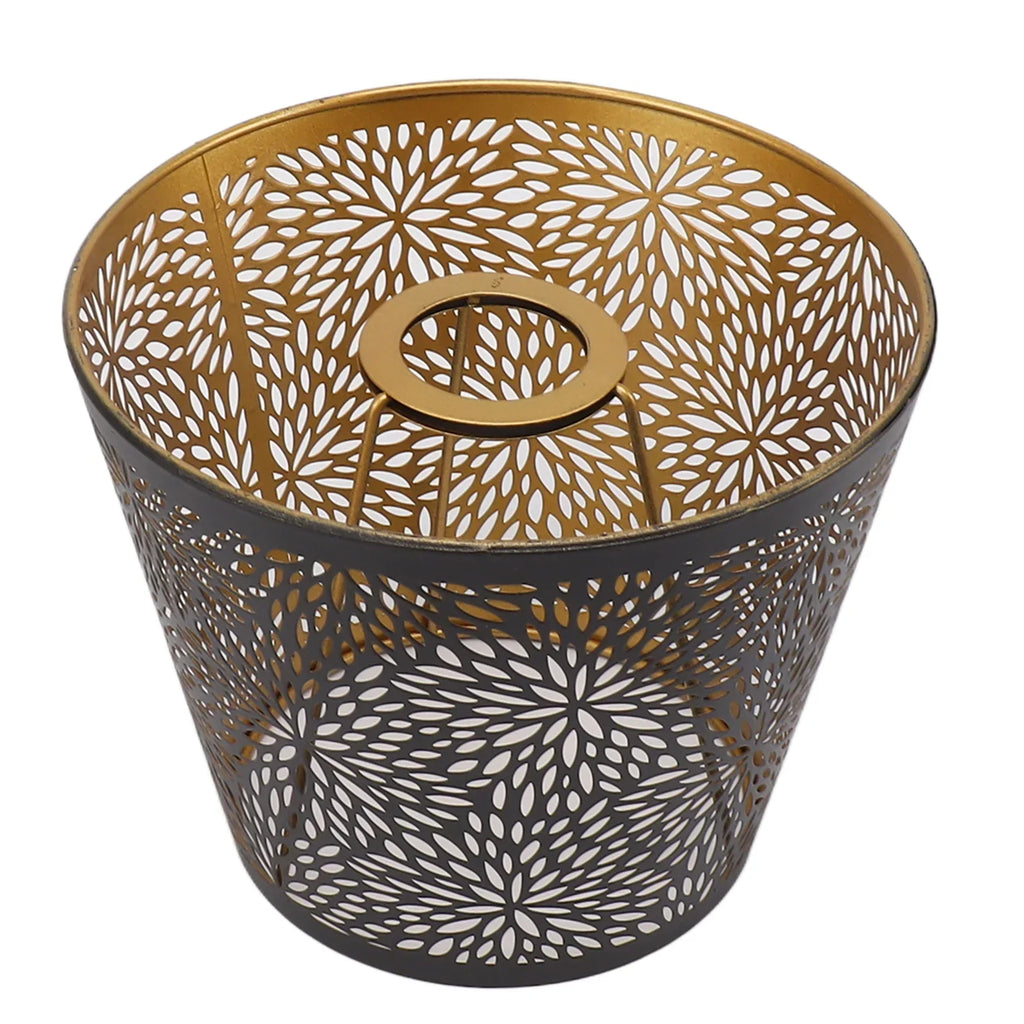 Junips | Metal lampshade with gold pattern