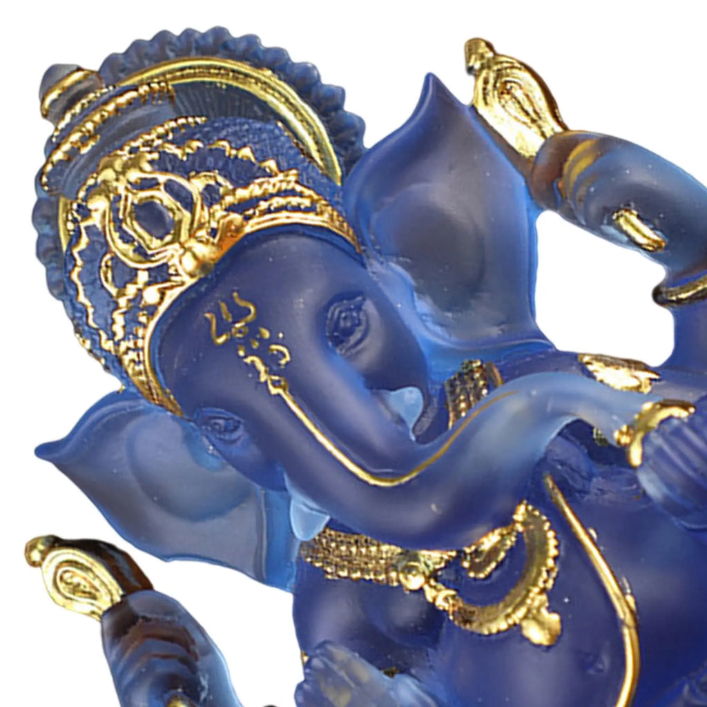 Junips | Rare colored semi-transparent Ganesh statues for luck in your home