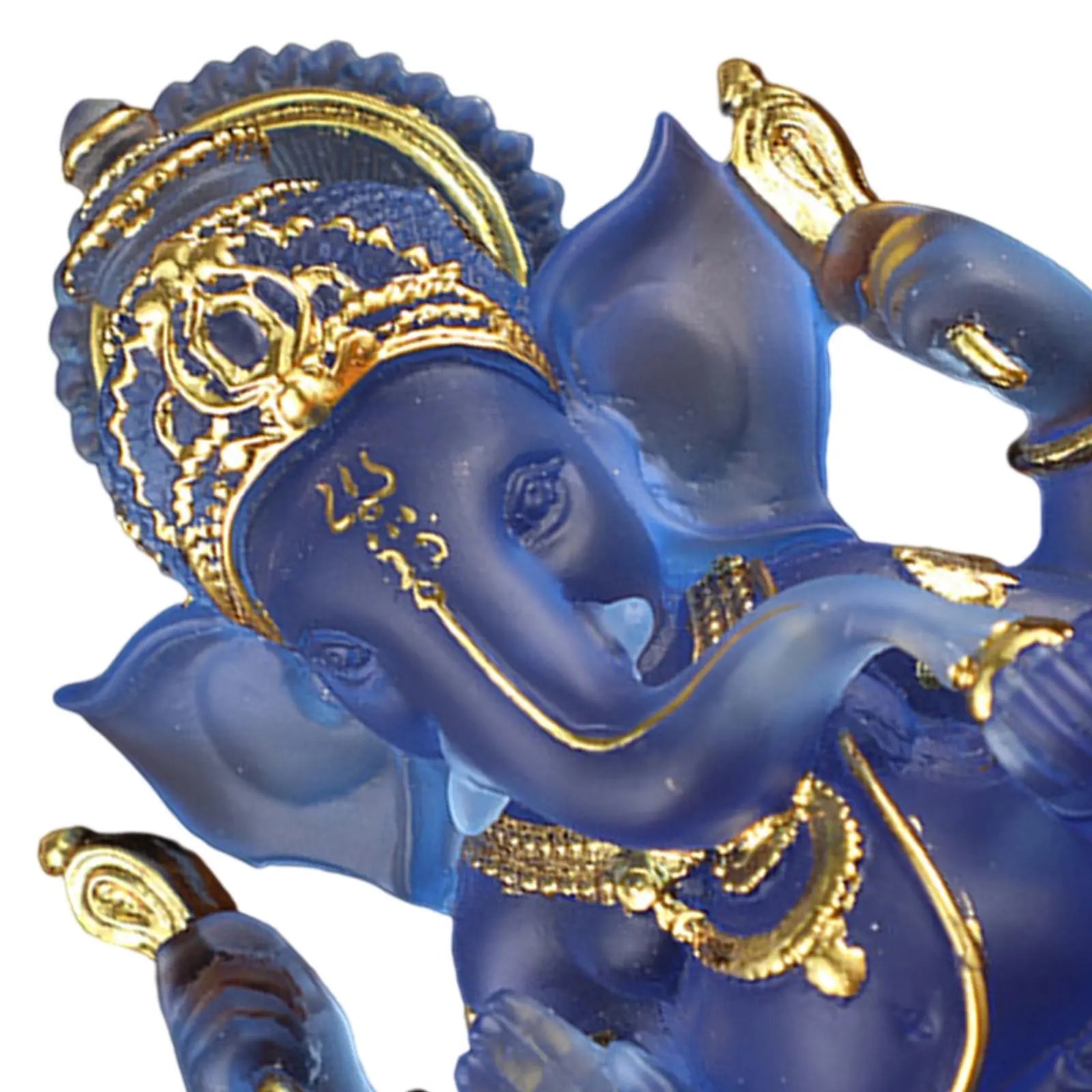 Junips | Rare colored semi-transparent Ganesh statues for luck in your home