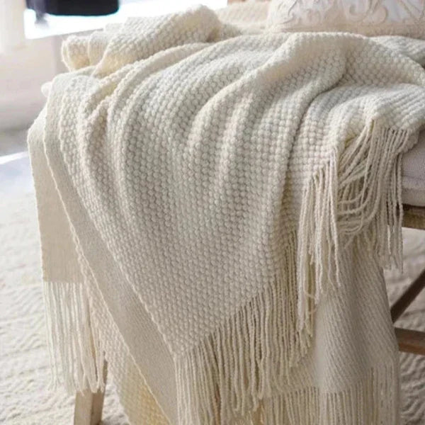 Junips | CREAM WHITE BLANKET