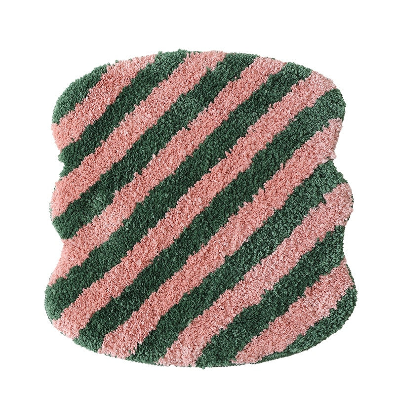 Junips | Quilted striped chair cushion