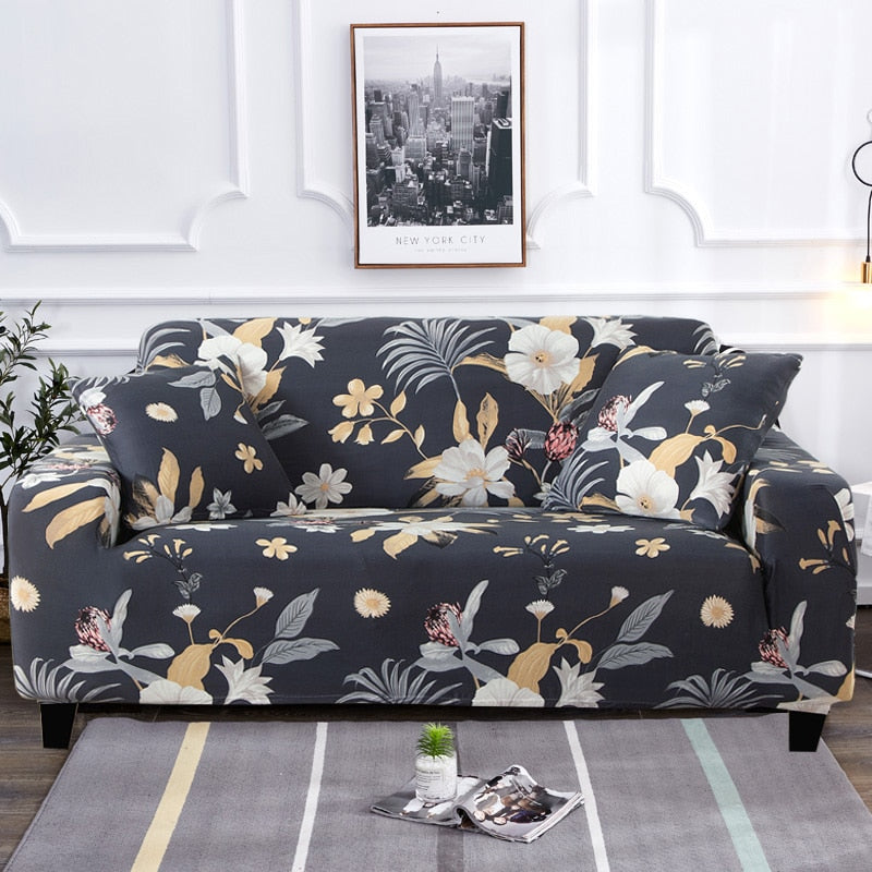 Junips | Modern Non-slip Colorful Elastic Sofa Cover